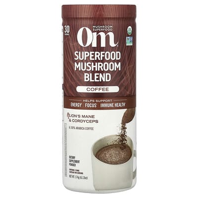 Superfood Mushroom Blend, Coffee, 6.13 oz (174 g)