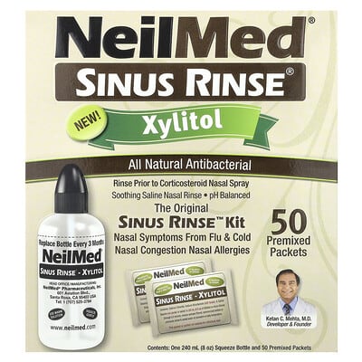 Sinus Rinse®, Xylitol, Sinus Rinse™ Kit, 2 Piece Kit