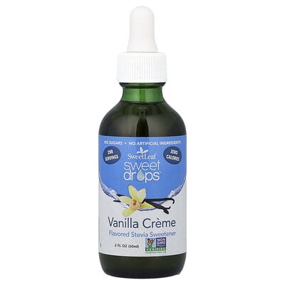 Sweet Drops®, Vanilla Creme, 2 fl oz (60 ml)