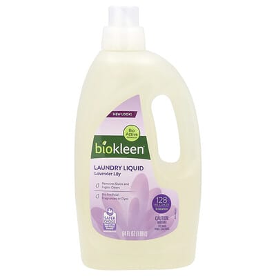 Жидкое средство для стирки, Lavender Lily, 64 fl oz (1.89 L)