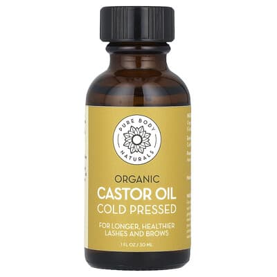 Набор органического касторового масла, 1 fl oz (30 ml)