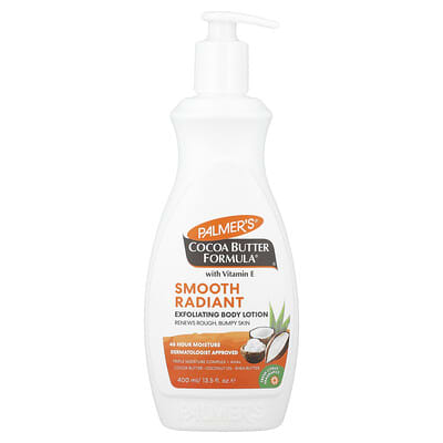 Cocoa Butter Formula® with Vitamin E, Exfoliating Body Lotion, Fresh Citrus, 13.5 fl oz (400 ml)