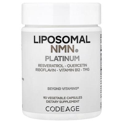 Liposomal NMN Platinum, 90 Vegetable Capsules