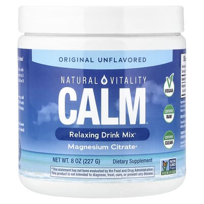 MaxCalm®, Relaxing Drink Mix, Unflavored, 8 oz (227 g)