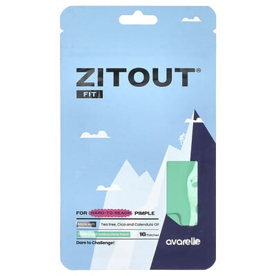 Гидроколлоидные патчи Avarelle Zitout® Fit Translucent 16 Patches