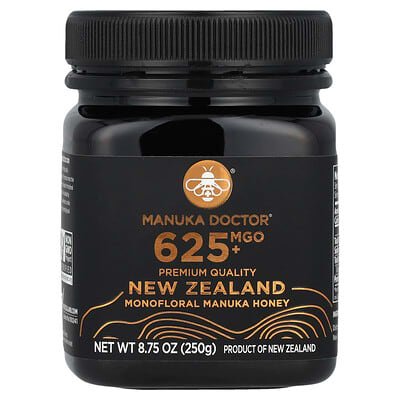 Monofloral Manuka Honey, MGO 625+, 8.75 oz (250 g)