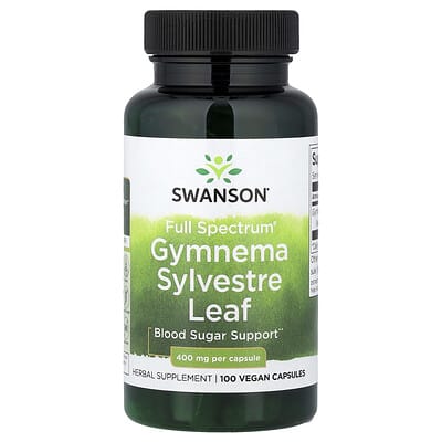 Full Spectrum® Gymnema Sylvestre Leaf, 400 mg, 100 Vegan Capsules