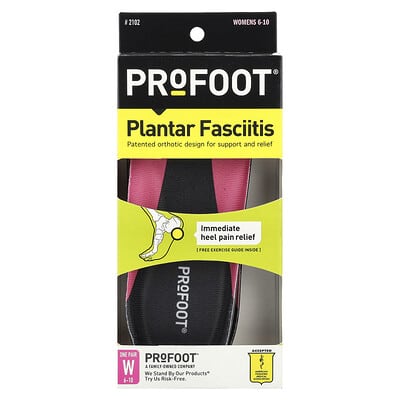 Plantar Fasciitis, Women 6-10, 1 Pair