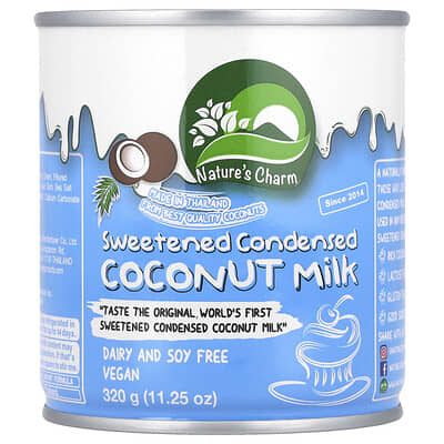 Подслащенное сгущенное кокосовое молоко, 11.25 oz (320 g)