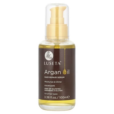Argan Oil, Hair Repair Serum, 3.38 fl oz (100 ml)