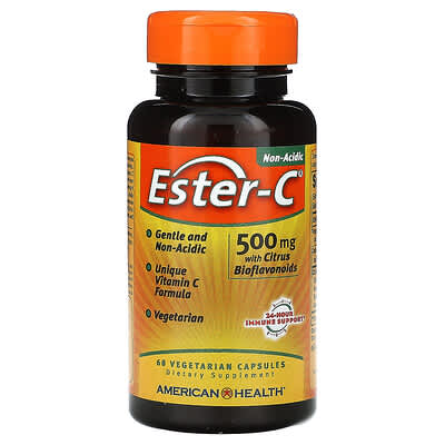 Ester-C®, 60 вегетарианских капсул