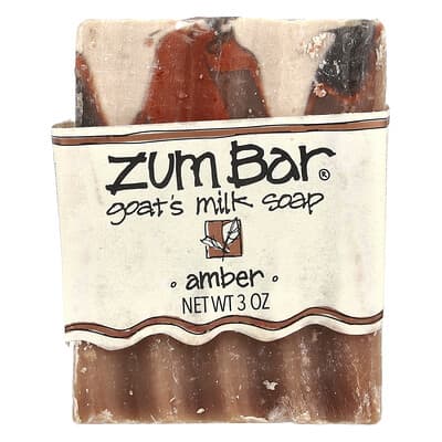 Zum Bar®, Goat's Milk Soap, Amber, 3 oz