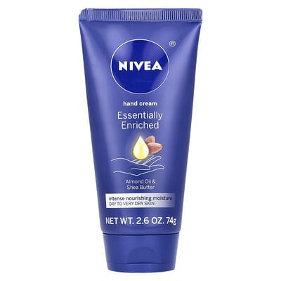 Увлажняющий крем для рук Nivea с маслом миндаля и маслом ши, 2.6 oz (74 g)