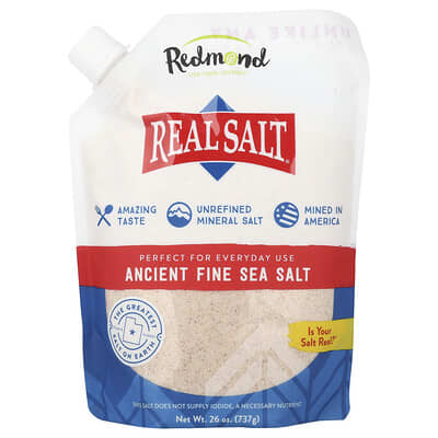 Real Salt®, Ancient Fine Sea Salt, 26 oz (737 g)