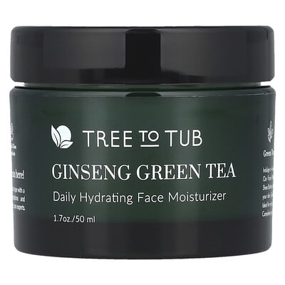 Ginseng Green Tea, Daily Hydrating Face Moisturizer , 1.7 oz (50 ml)