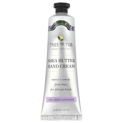 Shea Butter Hand Cream, Relaxing Lavender, 3.4 fl oz (100 ml)