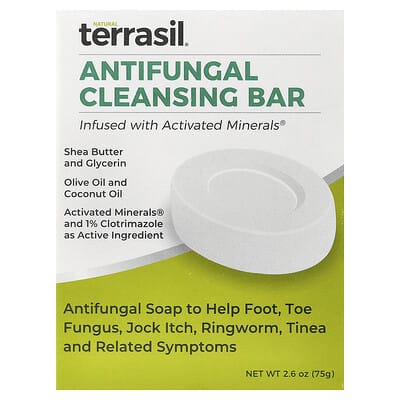 Antifungal Cleansing Bar Soap, 2.6 oz (75 g)