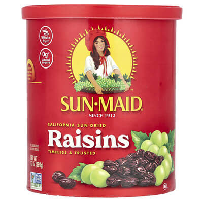California Sun-Dried Raisins, 13 oz (369 g)