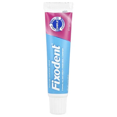 Крем-адгезив для зубных протезов Fixodent Original, 2.4 oz (68 g)