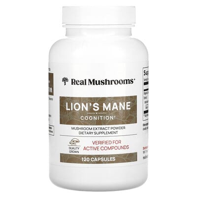 Lion's Mane, Mushroom Extract Powder, 120 Capsules