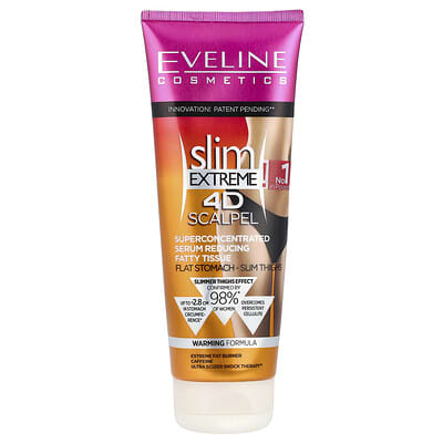Slim Extreme 4D Scalpel, Super Concentrated Serum Reducing Fatty Tissue,  8.8 fl oz (250 ml)