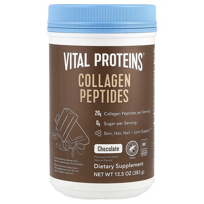 Collagen Peptides, Chocolate, 13.5 oz (383 g)