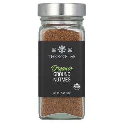 Organic Ground Nutmeg, 2 oz (56 g)