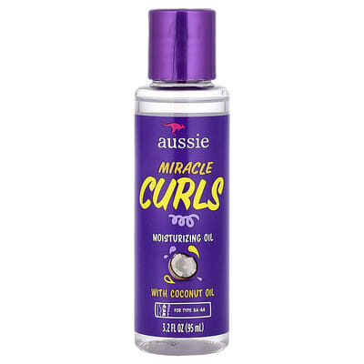 Miracle Curls, Moisturizing Oil with Coconut Oil, 3.2 fl oz (95 ml)