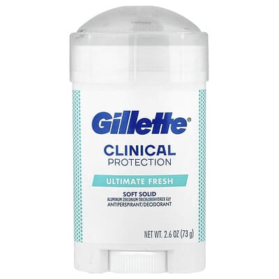 Gillette Дезодорант твердый, Ultimate Fresh, 73 g