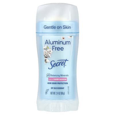 Dry Solid Deodorant, Cherry Blossom, 2.4 oz (68 g)