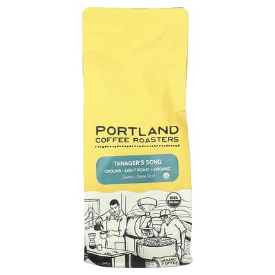 Organic Coffee, Ground, Light Roast, Tanager's Song, 12 oz (340 g)