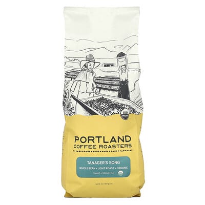Organic Coffee, Whole Bean, Light Roast, Tanager's Song, 2 lbs (907 g)