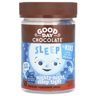 Sleep For Kids, Chocolate, 1 mg, 50 Pieces