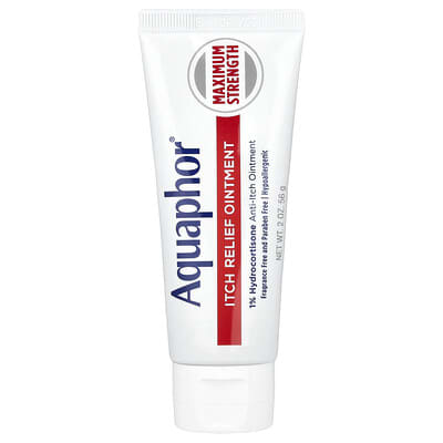 Itch Relief Ointment, Maximum Strength, Fragrance Free, 2 oz (56 g)
