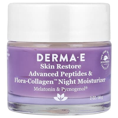Advanced Peptides & Flora-Collagen™ ночной увлажняющий крем, 2 oz (56 g)