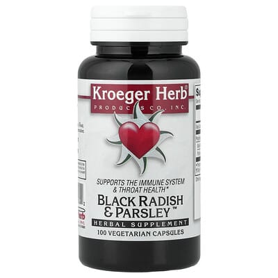 Black Radish & Parsley™, 100 вегетарианских капсул