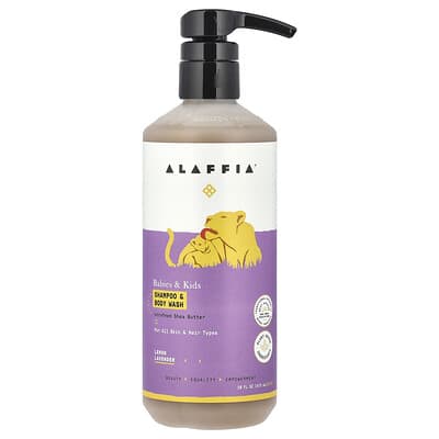 Babies & Kids Shampoo & Body Wash, For All Skin & Hair Types, Lemon Lavender, 16 fl oz (473 ml)