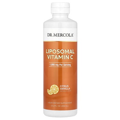 Липосомальный витамин C Dr. Mercola, Citrus Vanilla, 450 мл