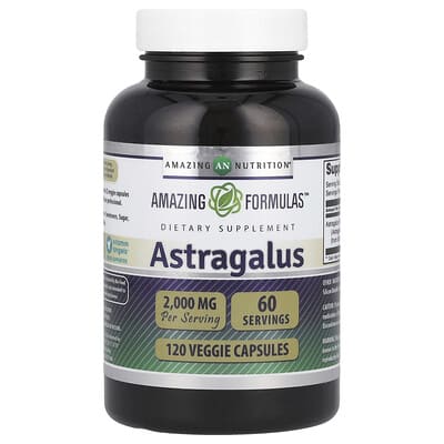 БАД Amazing Nutrition Astragalus 120 Veggie Capsules