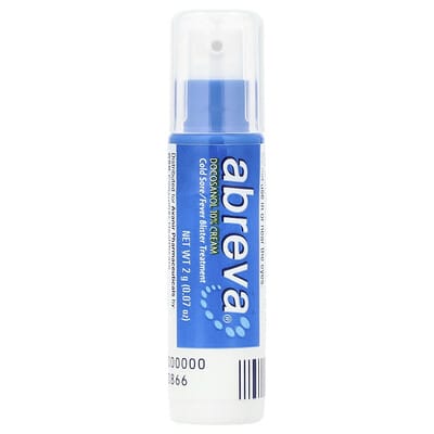 Abreva средство от герпеса, 0.07 oz