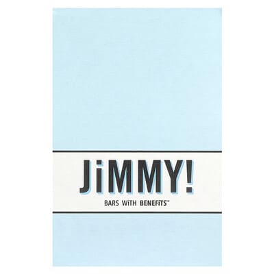 Протеиновый батончик JiMMY! Bars With Benefits™, Chocolate Peanut Butter, 12 батончиков, 2.05 oz (58 g) каждый