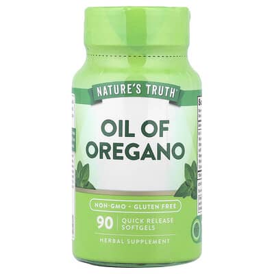 Oil of Oregano, 90 Quick Release Softgels (2,000 mg per Softgel)