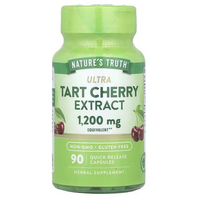 Ultra Tart Cherry Extract, 1,200 mg, 90 Quick Release Capsules