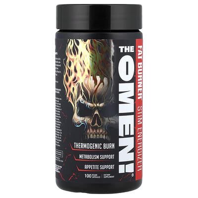 Жиросжигатель JNX Sports The Omen!®, 100 веганских капсул