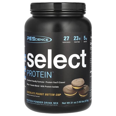Протеин Select Protein™, Chocolate Peanut Butter Cup, 1.93 lbs (878 g) PEScience