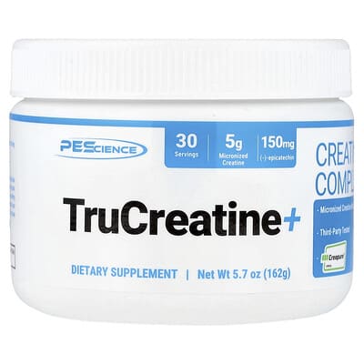 TruCreatine+ креатиновый комплекс, 5.7 oz (162 g)