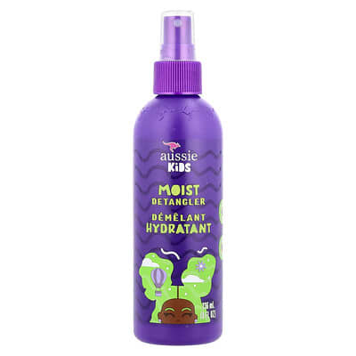 Kids, Moist Detangler, Sunny Tropical Fruit, 8 fl oz (236 ml)