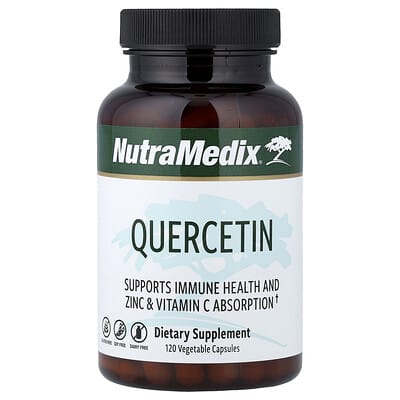 Quercetin, 120 Vegetable Capsules (250 mg per Capsule)
