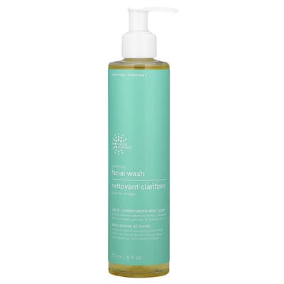 Clarifying Facial Wash, Oily & Combination Skin Types, 8 fl oz (237 ml)