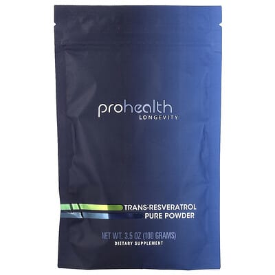 Trans-Resveratrol Pure Powder, 3.5 oz (100 g)